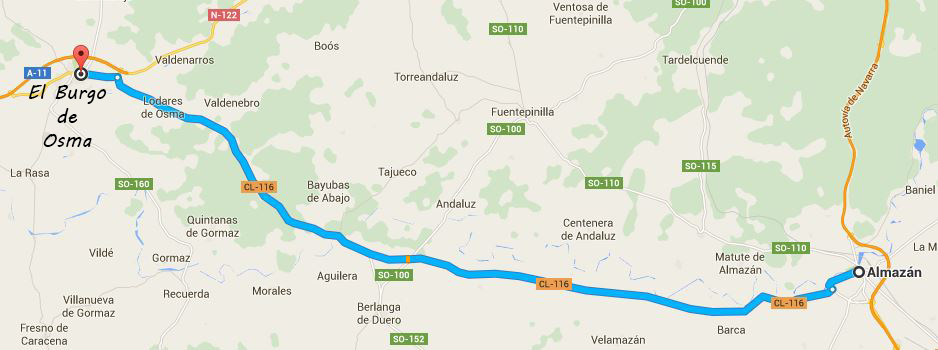 ruta de Garagueta a Tinto y Leña